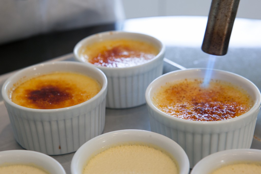 Creme Brulee with Torch