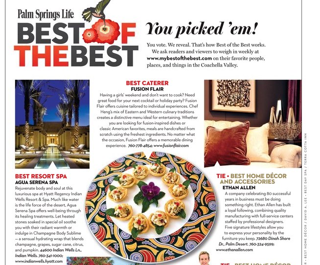 Best of the Best Article Palm Springs Life