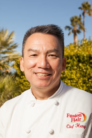 Chef Heng of Fusion Flair Catering